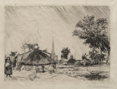 Duschen: St. Jean-de-Monte av Auguste Louis Lepère