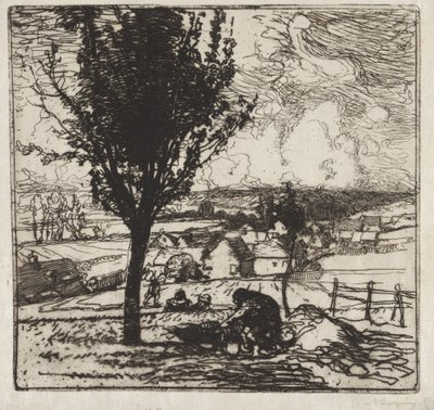 Önskar från Jouy-le-Moutier av Auguste Louis Lepère
