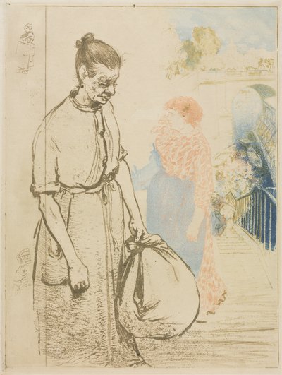 Tvätterskor av Auguste Louis Lepère