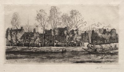 Amiens, Sommes stränder av Auguste Louis Lepère