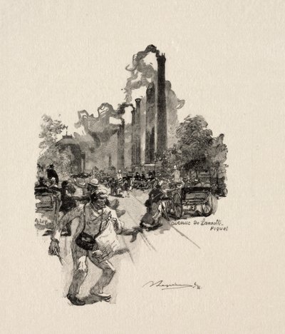 Avenue La Motte-Picquet. av Auguste Louis Lepère