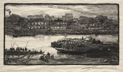 Caféer - Sångare. av Auguste Louis Lepère