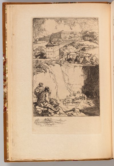 August Lepère Utställningskatalog: Frontispice av Auguste Louis Lepère