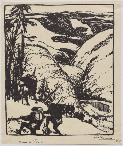 I Vogeserna av Auguste Louis Lepère