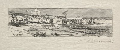 Issy les Moulineaux damm av Auguste Louis Lepère