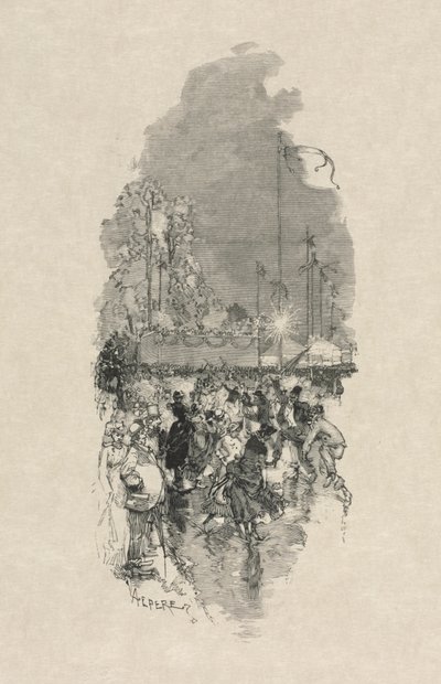 Festival av Auguste Louis Lepère