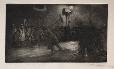 Call of the Night Sweepers av Auguste Louis Lepère