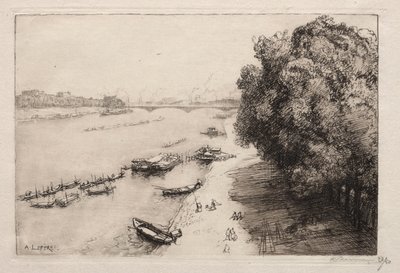 Seinen vid Nationalbron av Auguste Louis Lepère