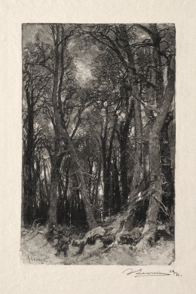 Le Bas-Breau av Auguste Louis Lepère