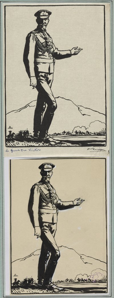 Storhertigen Victor, 1914. av Auguste Louis Lepère