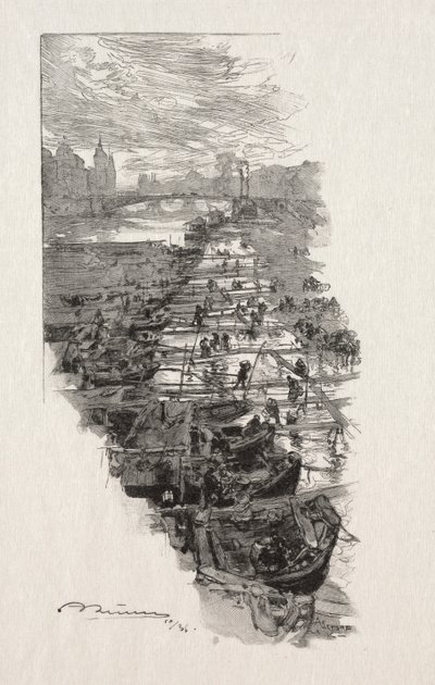 Apple Market. av Auguste Louis Lepère