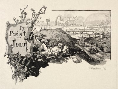 Daglig poäng. av Auguste Louis Lepère