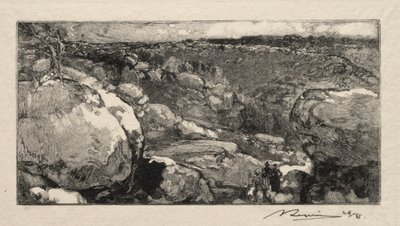 Long-Rocher-cirkusen av Auguste Louis Lepère