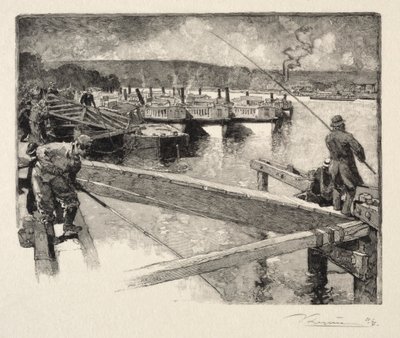 Omnibusgaraget av Auguste Louis Lepère