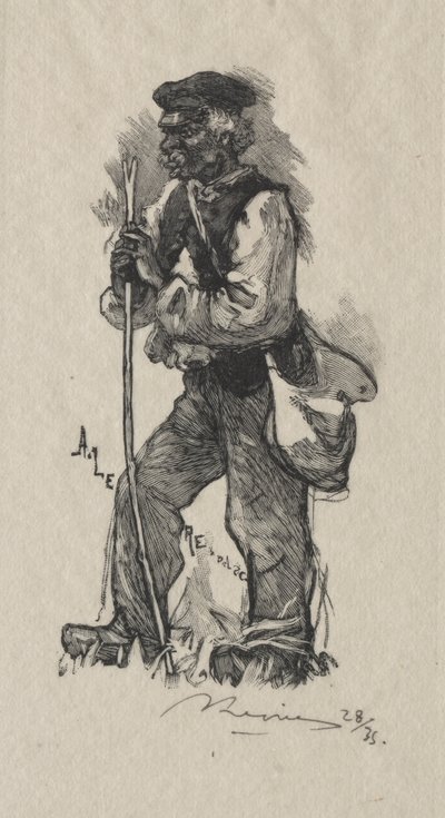 Ormtagaren av Auguste Louis Lepère