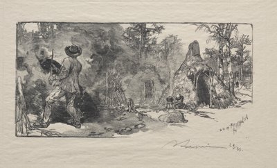 Charbonniererna av Auguste Louis Lepère