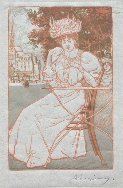 Parisalmanackan, 1897: Sommar av Auguste Louis Lepère