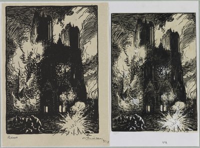 Reims av Auguste Louis Lepère