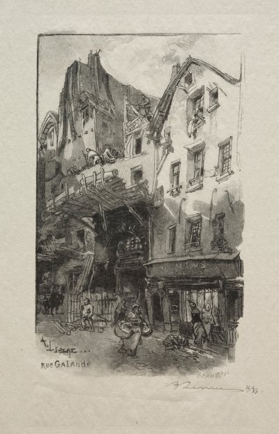 Galandegatan av Auguste Louis Lepère