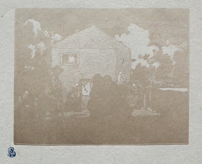 Tiggarna i sista huset av Auguste Louis Lepère