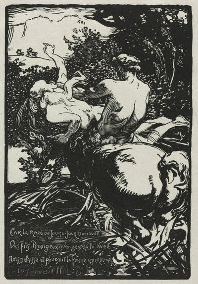 Kentauren av Auguste Louis Lepère