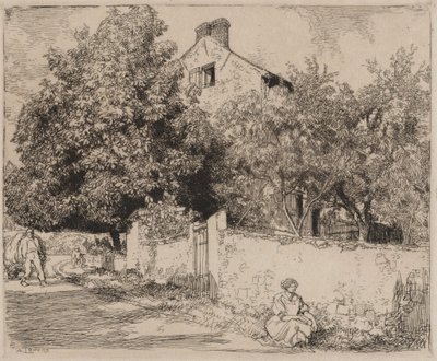 House of Madame B. av Auguste Louis Lepère