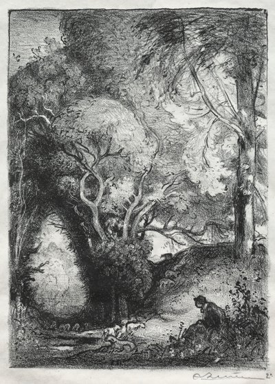 Ravinen i juni av Auguste Louis Lepère