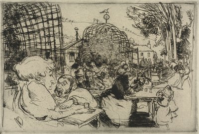 De två puckelryggarna, 1893. av Auguste Louis Lepère