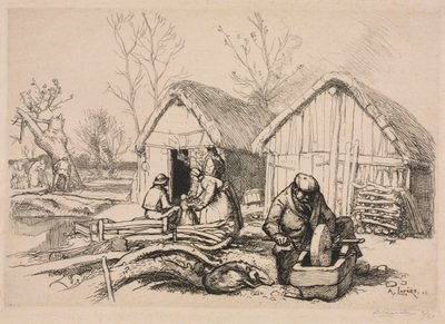 Vedhuggarens hus (Vendée) av Auguste Louis Lepère