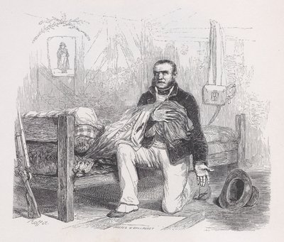Den gamla flaggan från The Complete Works of Béranger, 1836. Skapare: Auguste Raffet, Lacoste, Eugène Guillaumot. av Auguste Raffet, Lacoste, Eugène Guillaumot