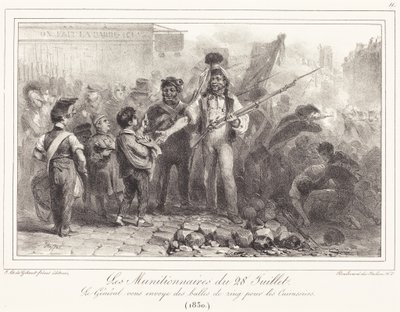 Ammunitionsarbetarna den 28 juli av Auguste Raffet