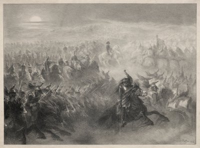 Recension på natten av Auguste Raffet