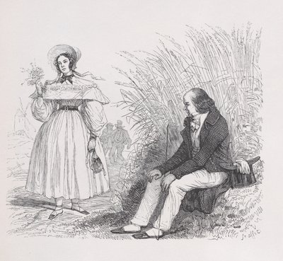 Folkets dotter från Bérangers kompletta verk, 1836 av Auguste Raffet