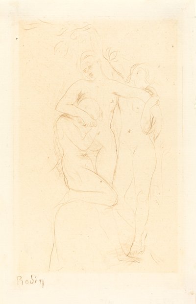 Sälseldens själar av Auguste Rodin