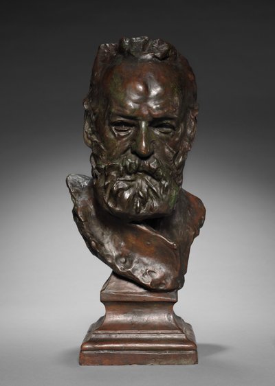 Byst av Victor Hugo av Auguste Rodin