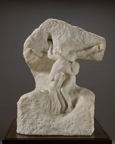 Kristus och Maria Magdalena av Auguste Rodin