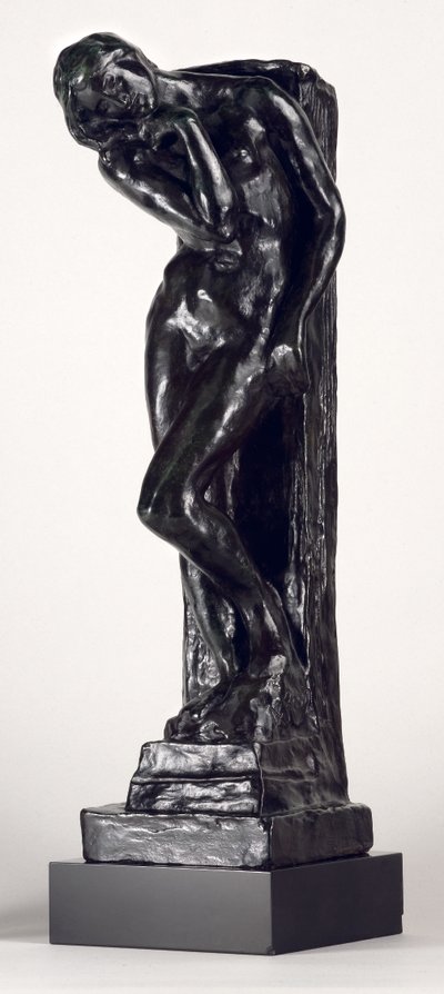 Eva med långt hår, 187880 (brons) av Auguste Rodin