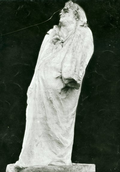 Fransk författare Honoré de Balzac, 1897 av Auguste Rodin
