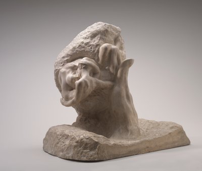 Hand of God, modell före 1898, gjuten 1903. av Auguste Rodin