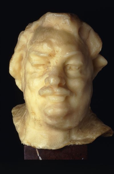 Chef för Balzac; Tete de Balzac, 1892 av Auguste Rodin