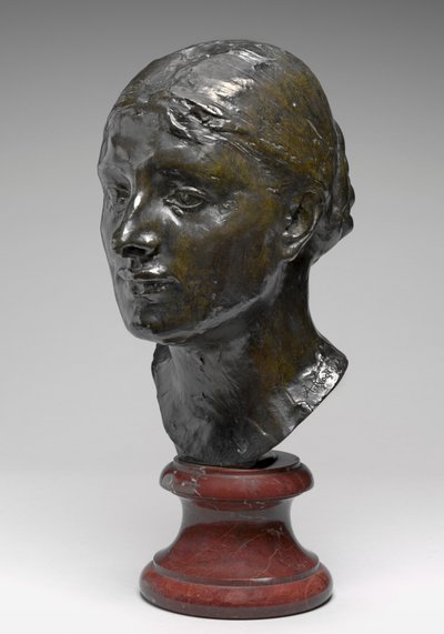 Chef för Mrs. John Peter Russell Marianna Mattiocco della Torre, modell 1888. av Auguste Rodin