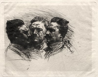 Henry Becque av Auguste Rodin