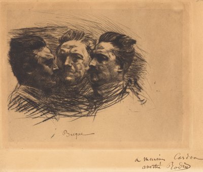 Henri Becque av Auguste Rodin