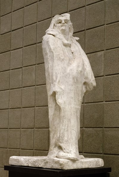 Honore de Balzac (1799-1850) 1897 (gips) av Auguste Rodin
