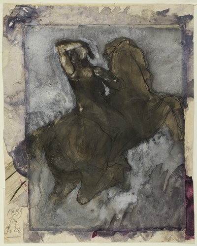 Ryttare, 1889 av Auguste Rodin