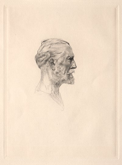 Porträtt av Antonin Proust av Auguste Rodin