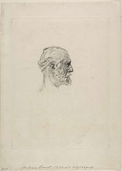 Porträtt av Antonin Proust av Auguste Rodin