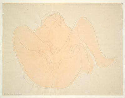 Liggande Kvinna Naken av Auguste Rodin
