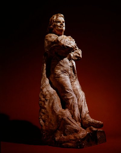 Studie av Balzac i frack, 1892-95 (gips) av Auguste Rodin