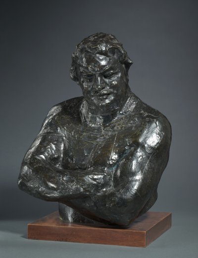 Studie av Honoré de Balzac, 1891-92 av Auguste Rodin